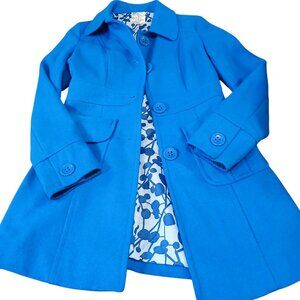 TULLE Wool Blend Peacoat XS